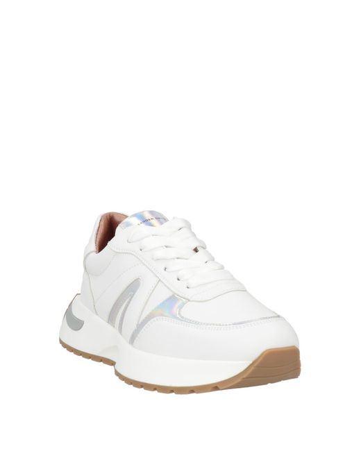 Alexander Smith White Trainers
