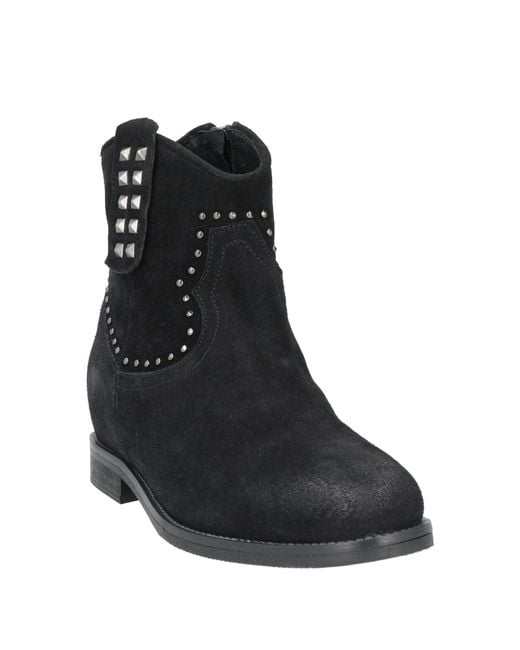 Keb Black Ankle Boots Leather