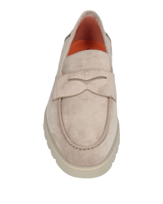 Santoni Gray Loafer for men