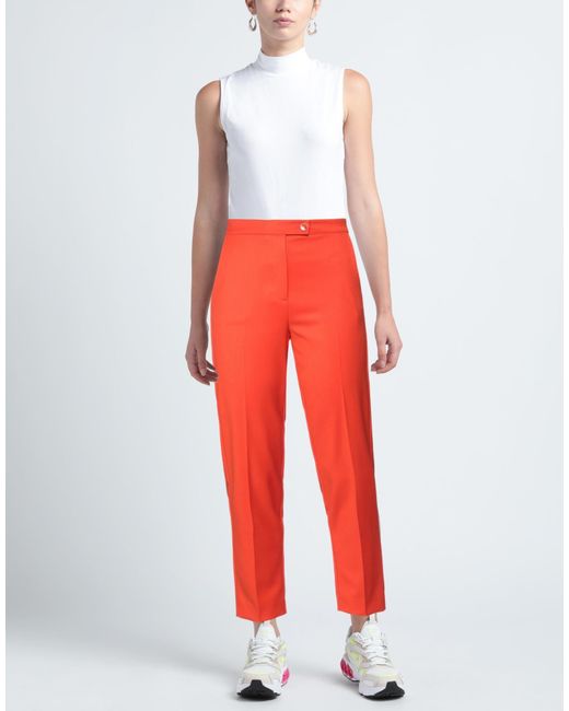 Patrizia Pepe Red Pants