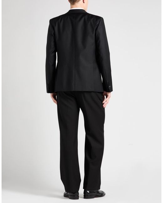 DSquared² Black Blazer Virgin Wool, Silk, Polyester, Polyamide for men