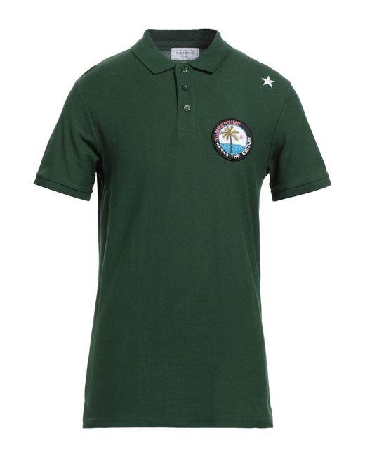 Saucony Green Polo Shirt for men