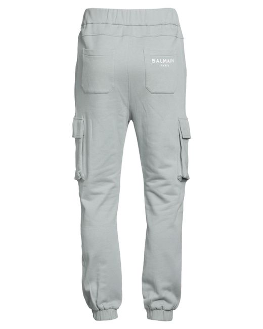 Balmain Gray Trouser for men