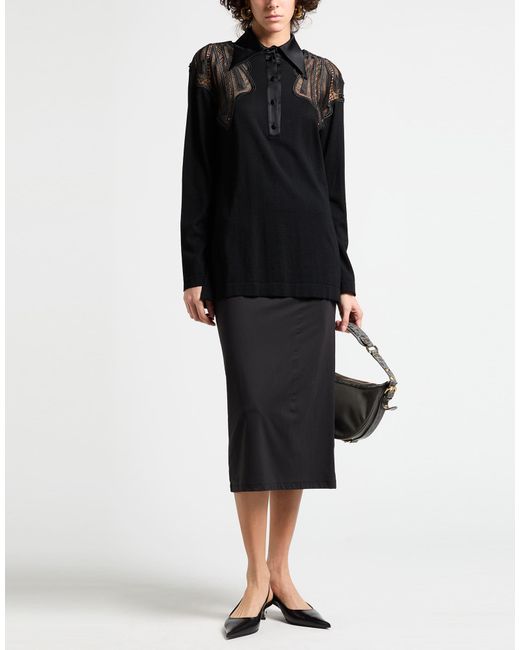Alberta Ferretti Black Sweaters