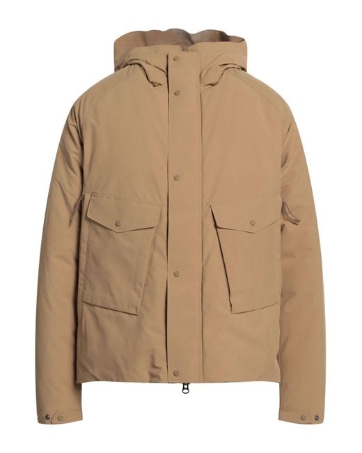 C P Company Brown Down Jacket for men