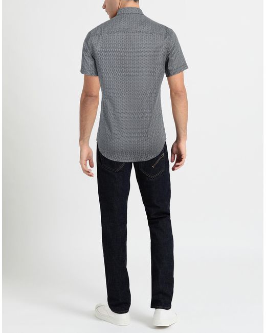 Armani Exchange Shirt in Gray for Men Lyst