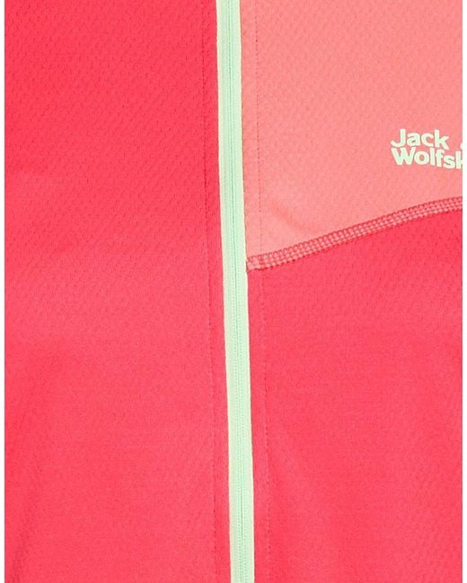 Jack Wolfskin Pink Sweatshirt Polyester