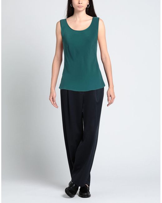 Alberta Ferretti Green Top