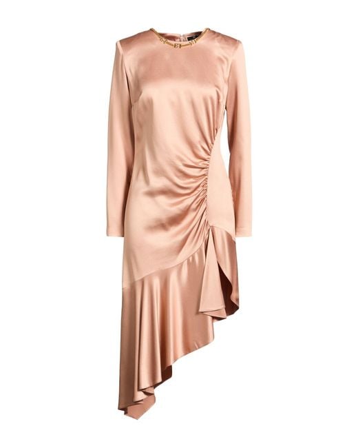 Elisabetta Franchi Pink Midi Dresses
