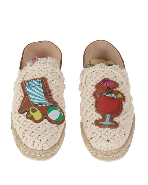 Tod's White Espadrilles