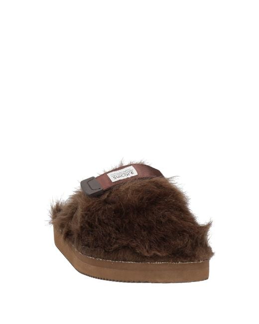 Suicoke Brown Mules & Clogs