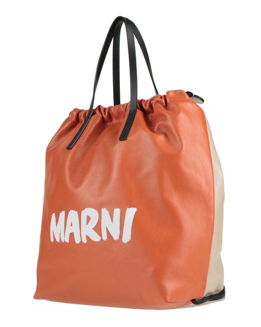 Marni Orange Backpack