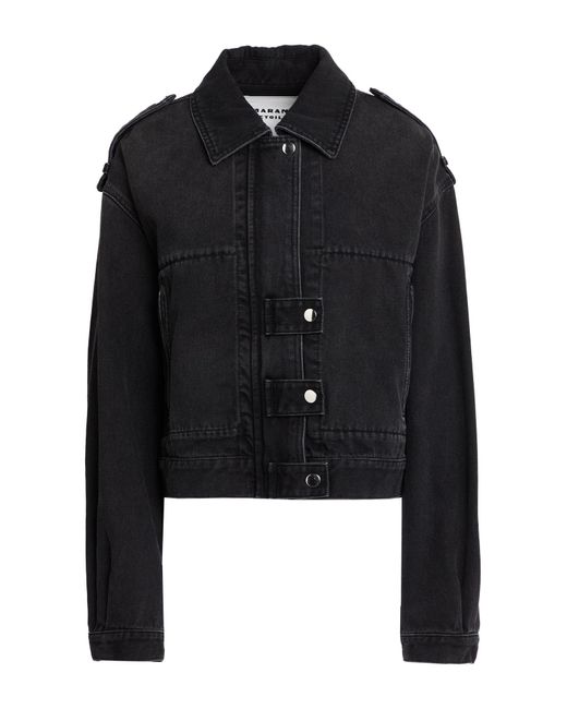 Isabel Marant Black Denim Outerwear