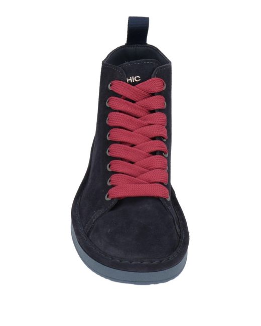 Pànchic Blue Sneakers Leather for men