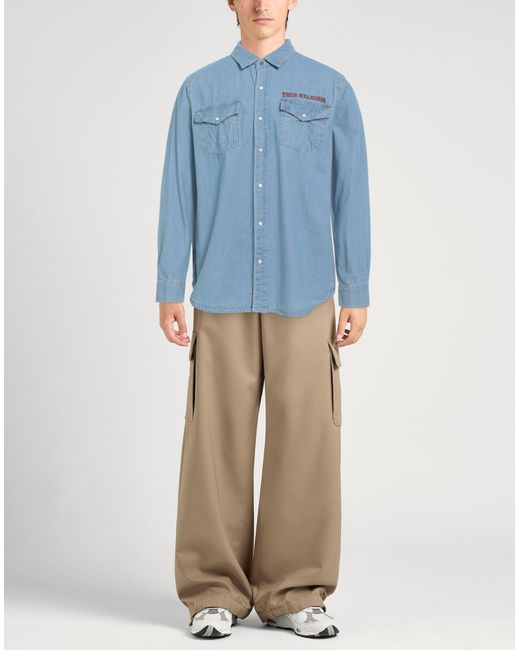 True Religion Blue Shirt for men
