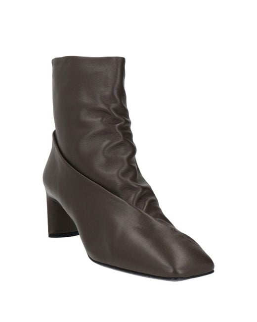Roberto Del Carlo Brown Ankle Boots Leather