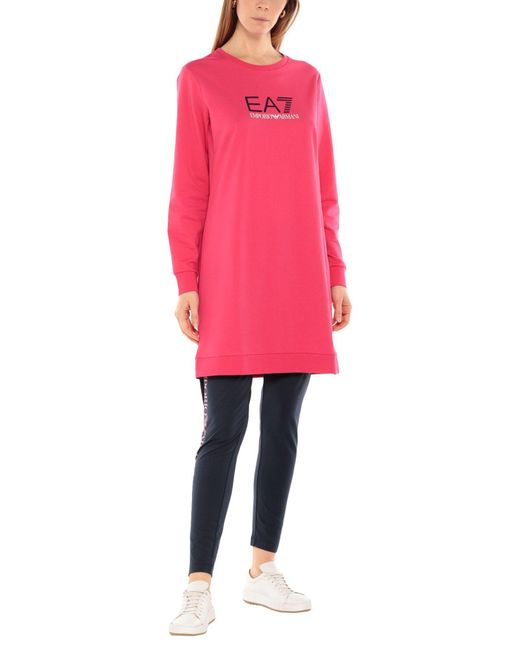 EA7 Pink Tracksuit Cotton, Elastane