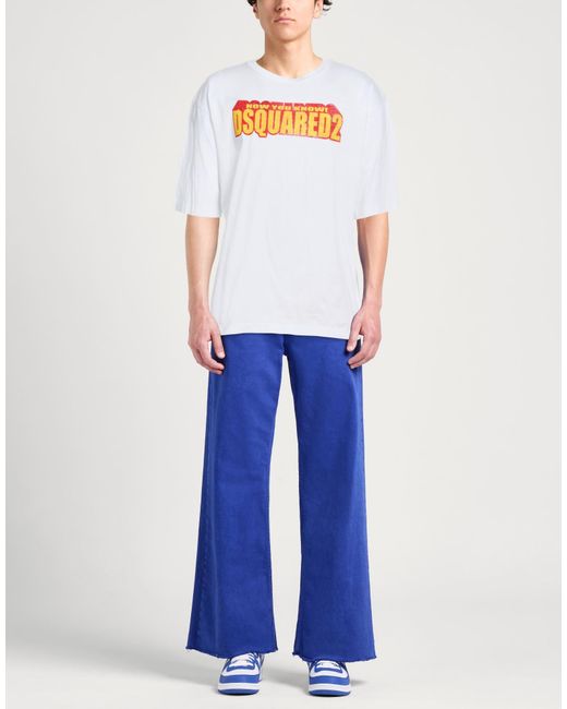 DSquared² White T-Shirts for men