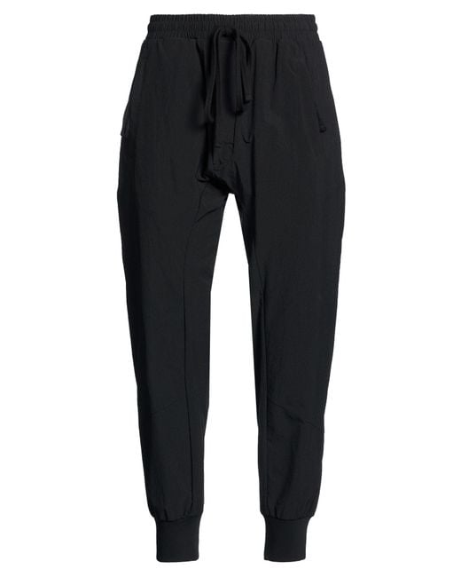 Thom Krom Black Pants Nylon, Elastane for men