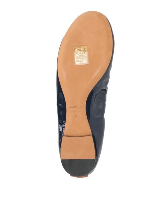 Lanvin Blue Ballet Flats