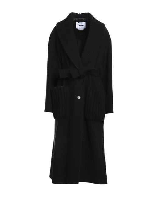 MSGM Black Coat