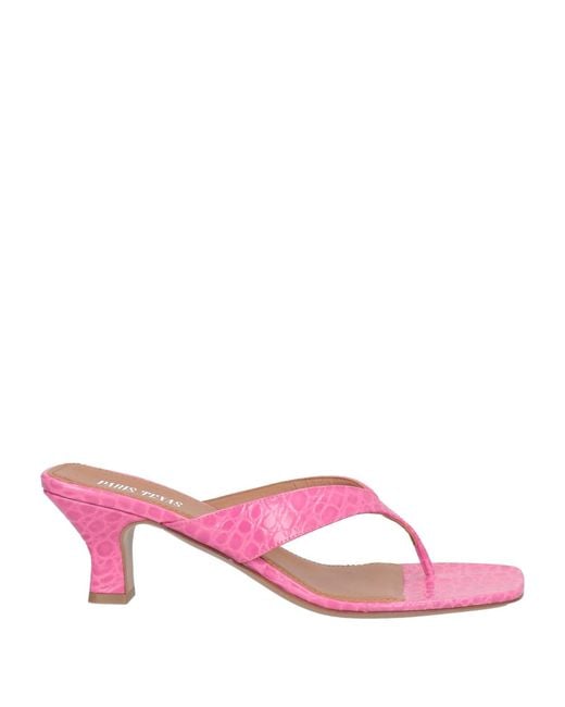 Paris Texas Pink Thong Sandal