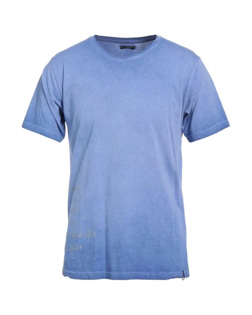 Officina 36 T-shirt in Azure (Blue) for Men | Lyst