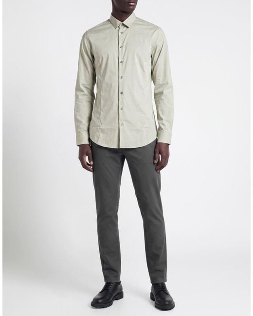 Patrizia Pepe Multicolor Shirt Cotton, Polyamide, Elastane for men
