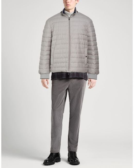 Herno Gray Puffer for men