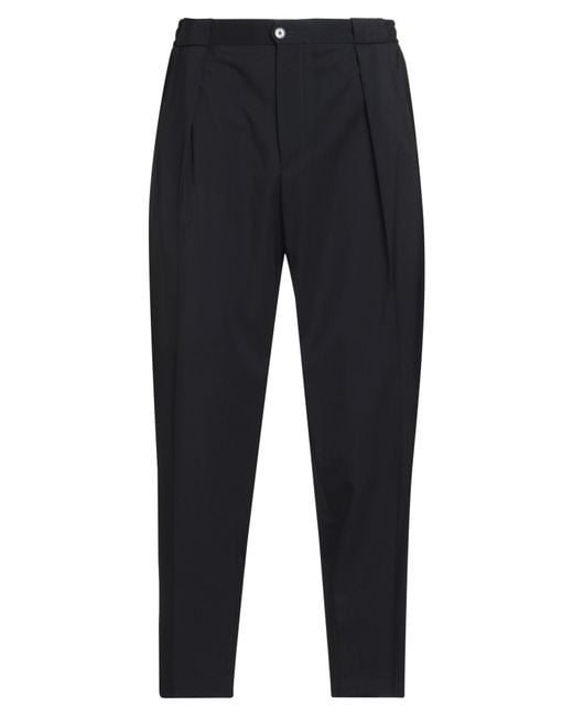 Briglia 1949 Blue Midnight Pants Virgin Wool, Polyester, Elastane for men