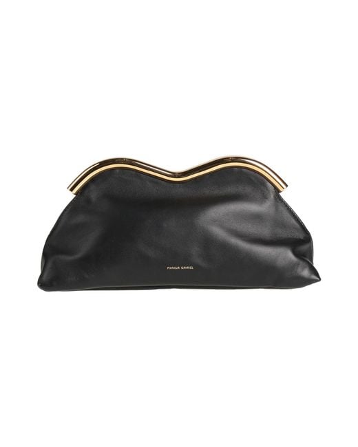 Mansur Gavriel Black Baci -- Handbag Leather