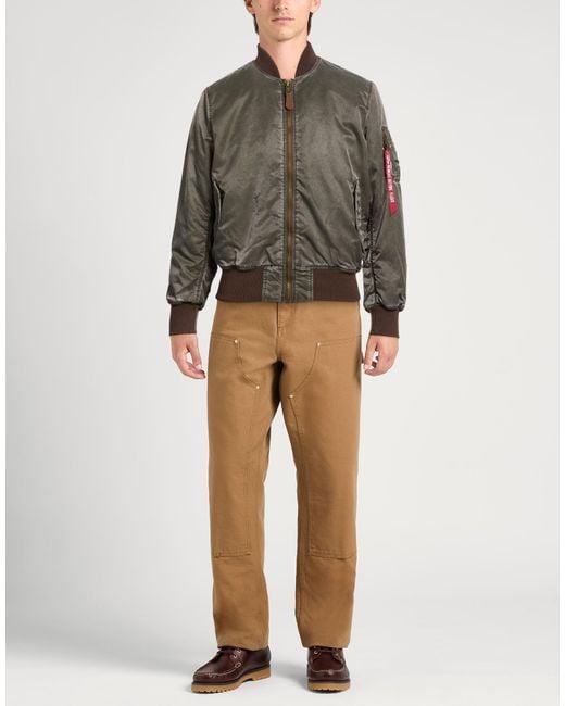 Alpha Industries Green Jacket Nylon for men
