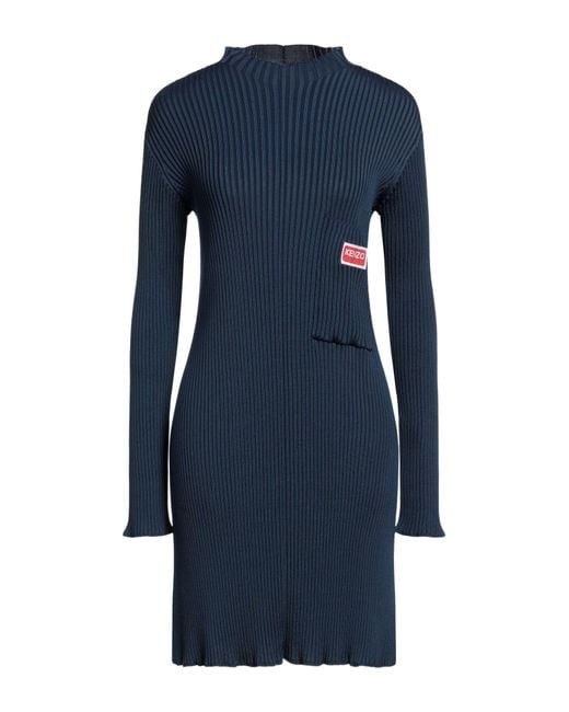 KENZO Blue Mini Dress