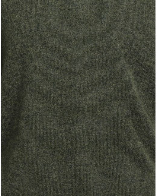 Messagerie Green Patrizio Piscaglia Sweater Alpaca Wool, Polyamide, Merino Wool for men