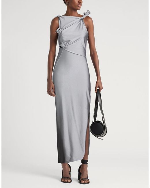 Coperni Gray Maxi Dresses