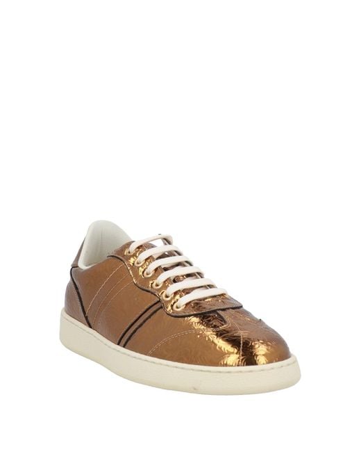 Ferragamo Natural Sneakers Leather