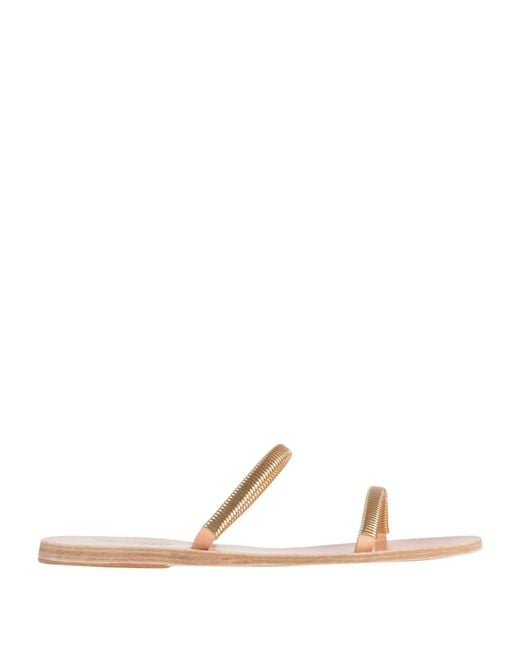 Ancient Greek Sandals Natural Sandals