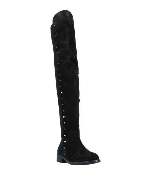 Frau Black Boot Soft Leather