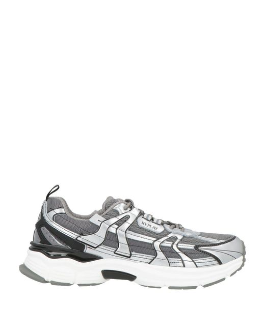 Replay White Sneakers for men