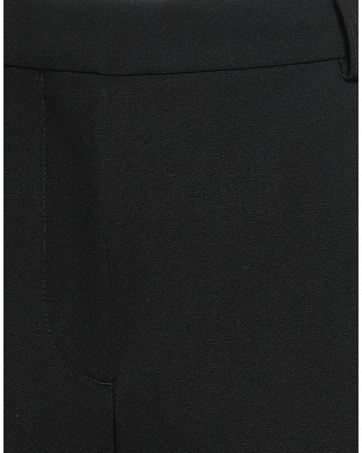 Totême  Black Pants Wool, Recycled Polyester