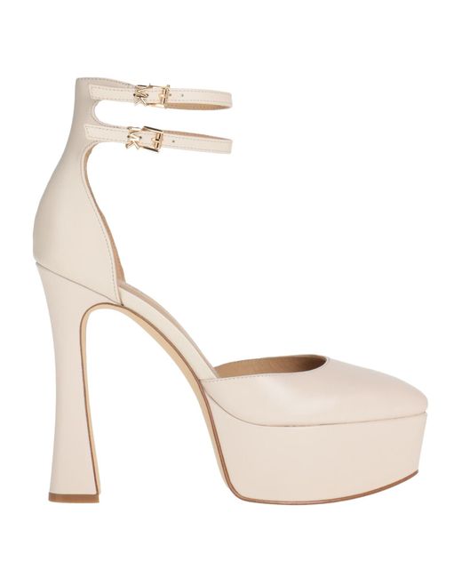 MICHAEL Michael Kors Natural Off Pumps Leather