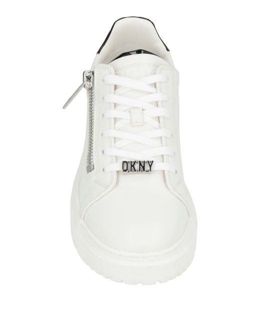 DKNY White Trainers