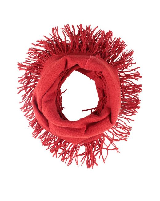 Uma Wang Red Scarf Virgin Wool