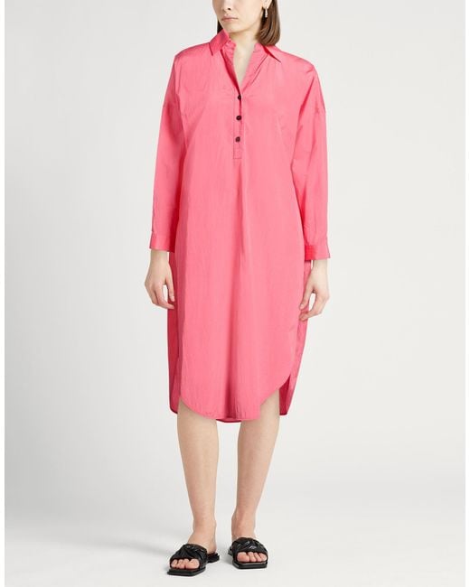 Peserico Pink Midi Dress