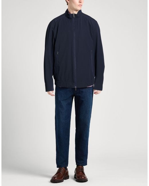 Paul & Shark Blue Midnight Jacket Polyester, Elastane for men
