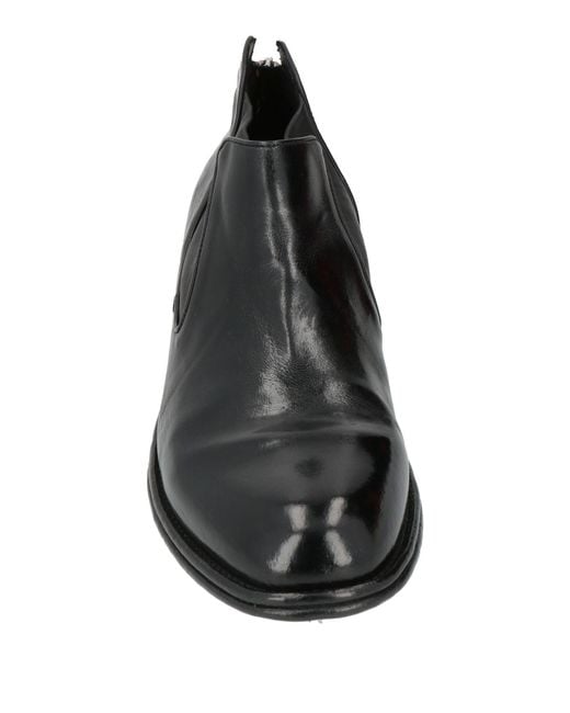 Eleventy Black Ankle Boots for men