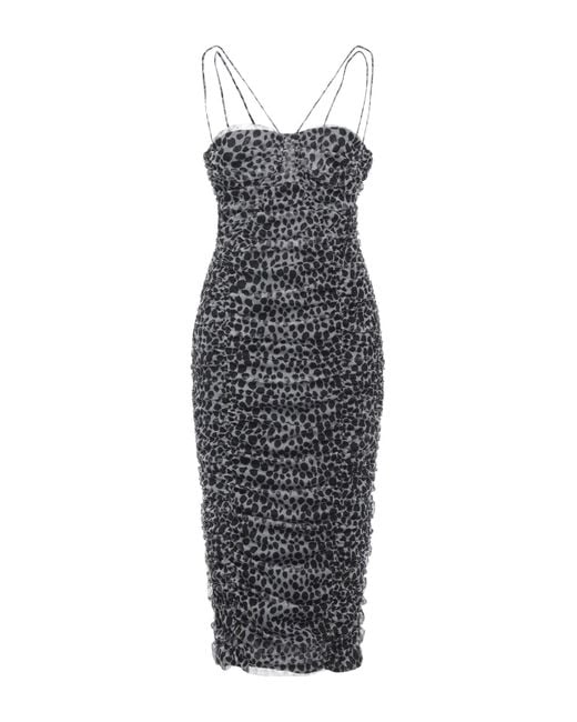 Philosophy Di Lorenzo Serafini Black Midi Dress