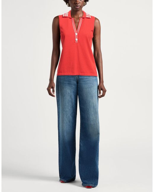 Karl Lagerfeld Red Jumper