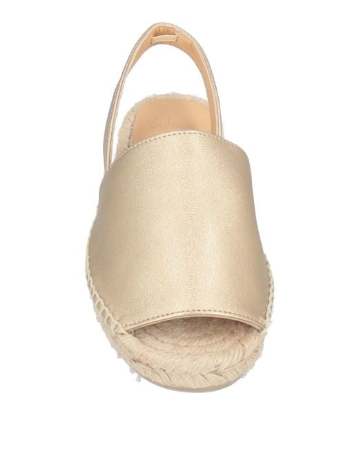 Castaner Natural Espadrilles Leather