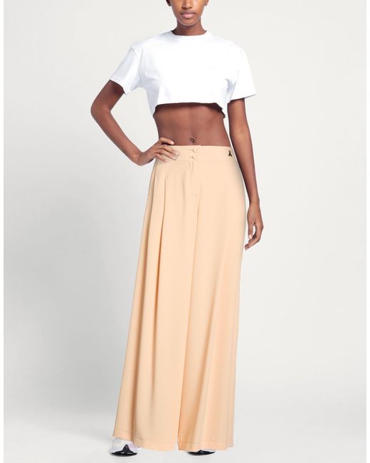 Patrizia Pepe Natural Pants Recycled Polyester